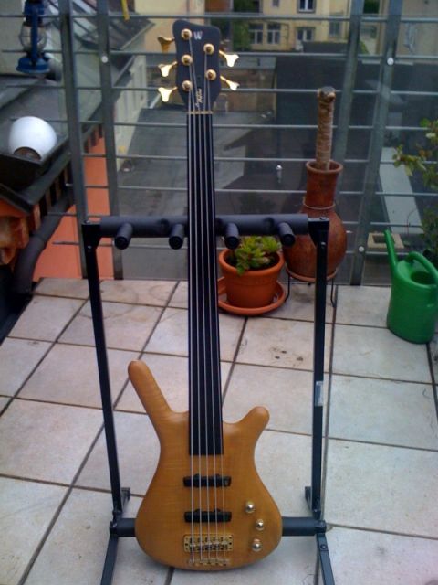 Warwick Corvette Proline fretless 5 Saiter - Saiteninstrumente Elektr - Dresden