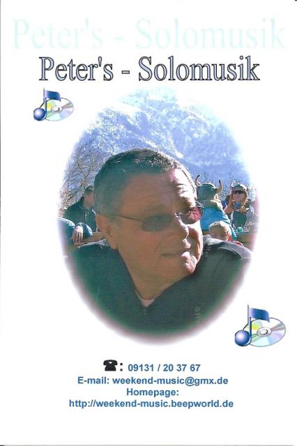 Peters Solomusik & DJ - Musiker - Bubenreuth
