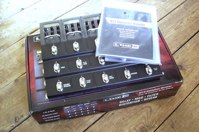 Line6 M13 Stompbox Modeler - Top Zustand OVP - 370,00 VB - Effektgeraete - Bremen