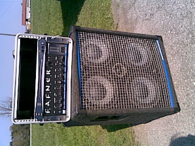 EBS Fafner Bass Verstärker und EBS 4X10er Box mit Horn - Verstaerker - Haar