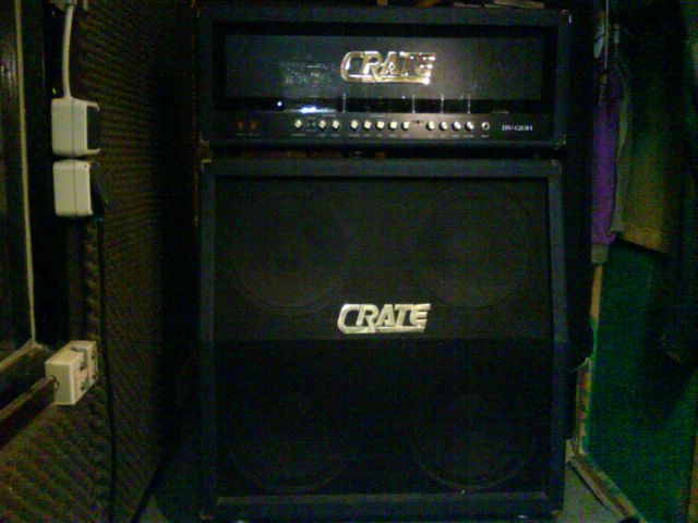 CRATE Blue Voodoo ( BV-120H ) 100 Watt Vollröhren- Amp - Verstaerker - Peine
