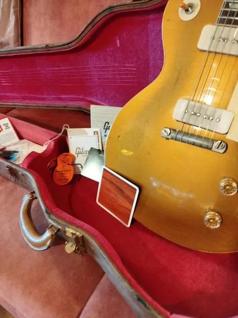 Gibson Les Paul CS Murphy Lab 54’ Goldtop - Saiteninstrumente Elektr - Palermo