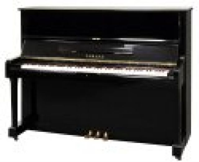 Yamaha U1 piano black polished - Bands - 56 Langney Road Eastbourne, East Sussex 