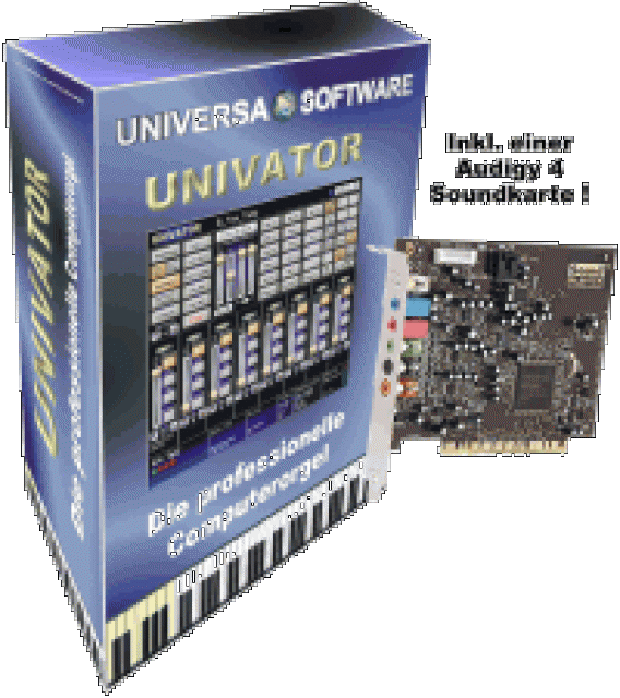 UNIVATOR Profi-Version - Midi Computer Software - St. Gallen