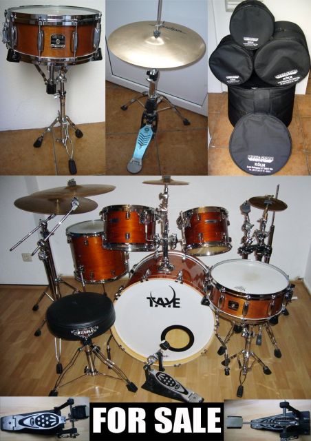 Schnäpchen!!! TAYE ProX Deluxe+Zubehör+EXTRAS im Top Zustand - Drums Percussion - Köln