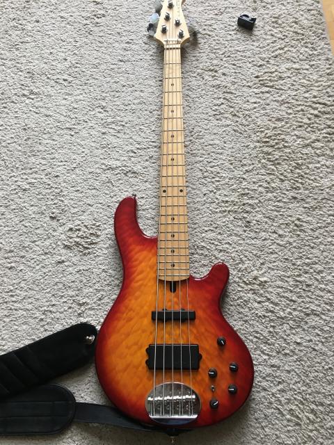 E-Bass Lakland 5502 Skyline Serie USA Chicago 5-String - Saiteninstrumente Elektr - Villingen-Schwenningen