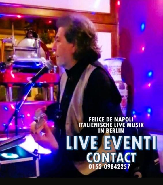 Felice de Napol  Alleinunterhalter italienische Live Musik  - Musiker - Berlin