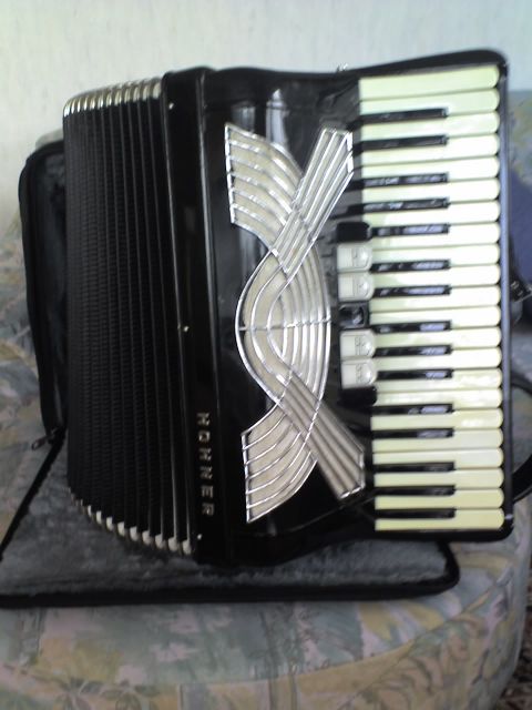 Verkaufe Hohner Akkordeon Verdi II, VB 300,- EUR - Tasteninstrumente Akustisch - Lindenberg