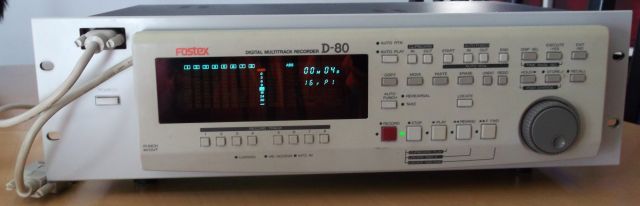 Fostex D80 - Digitaler Multitrack Recorder - Tonstudio - Dresden