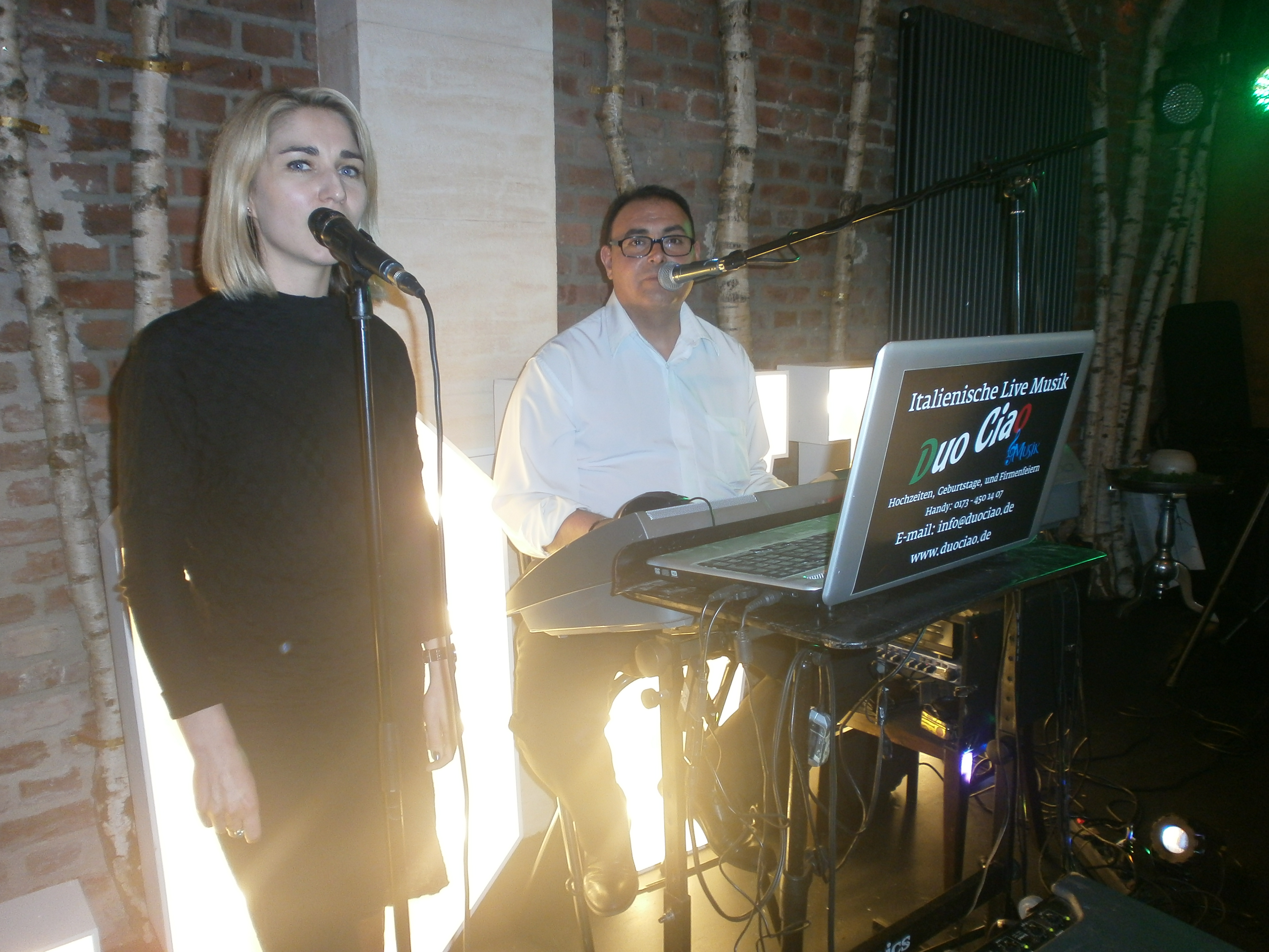 Sie planen eine Geburtstagsparty oder Vereins-/Betriebsfeier? Italienische duo - Bands - Darmstadt
