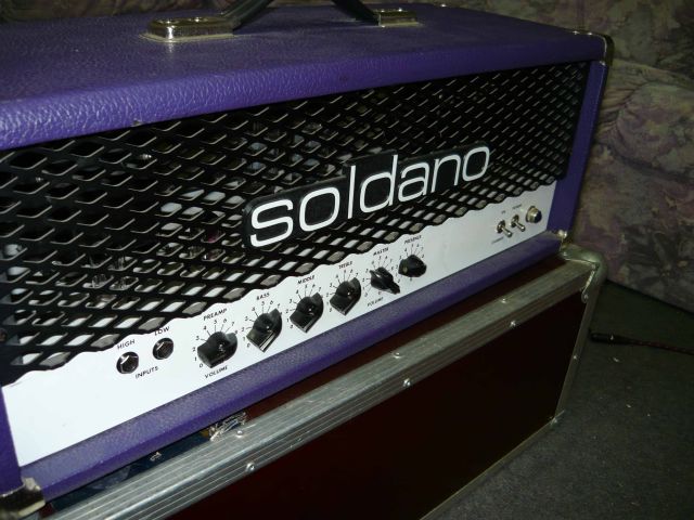 SOLDANO Hot Rod 50 Gitarren-Topteil inkl. Case - Verstaerker - Barsinghausen od. Lauterbach