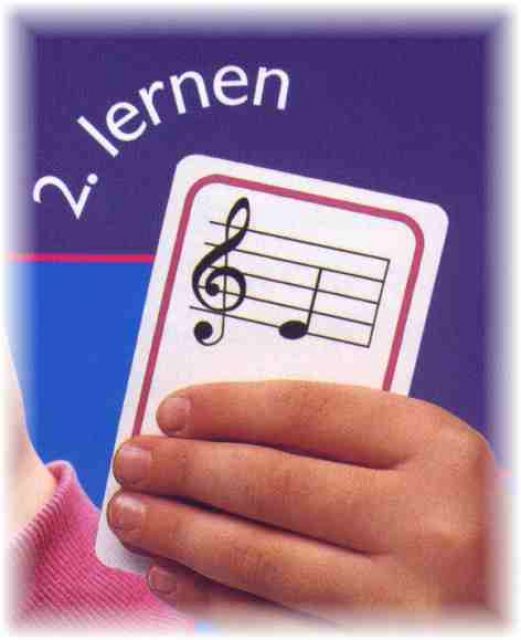 Notenlernspiel mit 36 Lernkarten gratis zum Downloaden - Musikunterricht - Hasbergen