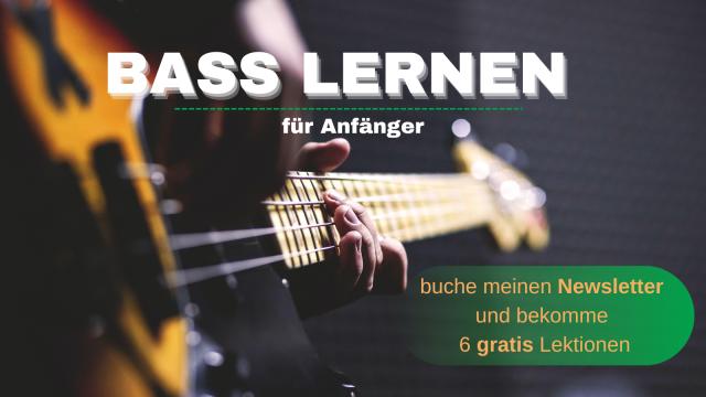 Gratis Bass lernen - Musikunterricht - Hanau