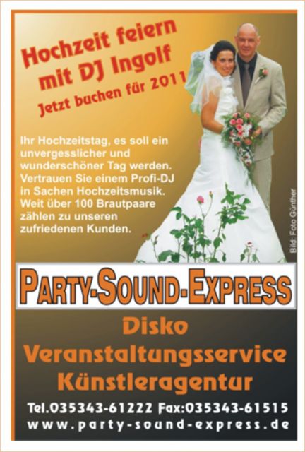 DJ für Hochzeitsfeier, Geburtstag oder Firmenpräsentation - Dj - Großthiemig
