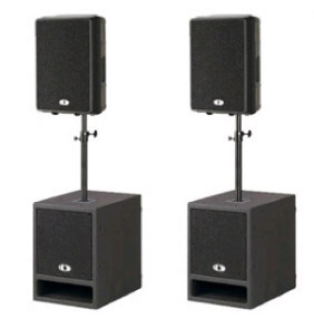 Dynacord D-Lite 2000 System mit 2. Subwoofer, 2 Topteile, Schutzhüllen und Dist - Soundanlagen Pa - Ainring