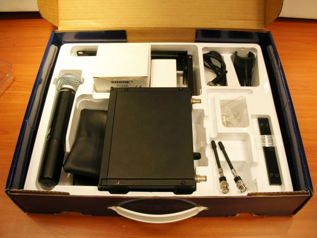 Funk-Microfon Shure SLX24 / SM 58 Vocal-Set / S6-Band - Mikrofone - Berlin