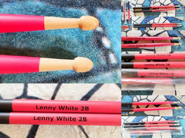 Verkaufe Original Lenny White 5B red/black Woodtip Drumsticks *Vic Firth - Zubehoer für Instrumente - Schotten
