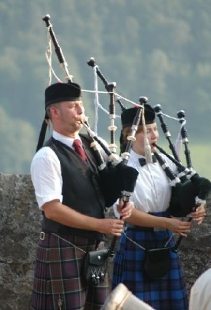 Dudelsackspieler / Schottischer Dudelsack - Musiker - Großheirath