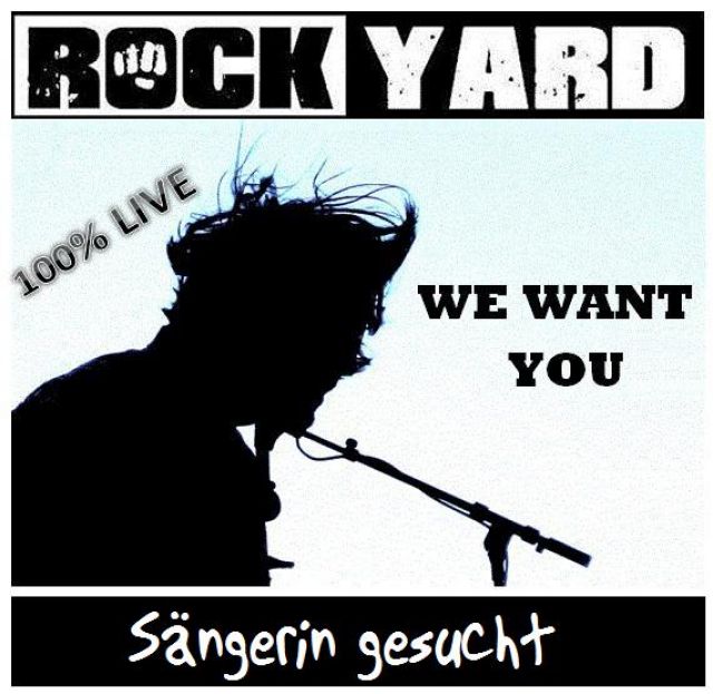 ROCKYARD sucht Sängerin - Musiker - Heilbronn