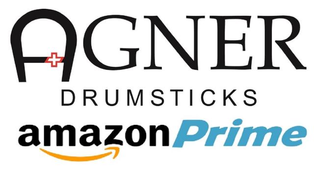 Agner Drumsticks und Rock You Music Shirts Amazon Prime - Drums Percussion - Puderbach