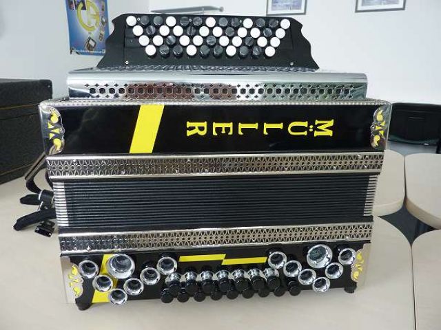 Akkordeon Müller Harmonika Modell Falkert (GCFB) mit X-Bass Top Zustand - Tasteninstrumente Akustisch - Düsseldorf Gerresheim 