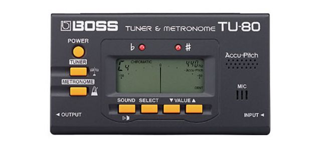 BOSS :: TU-80 TUNER & METRONOM --NEU-- - Zubehoer für Instrumente - Möckmühl