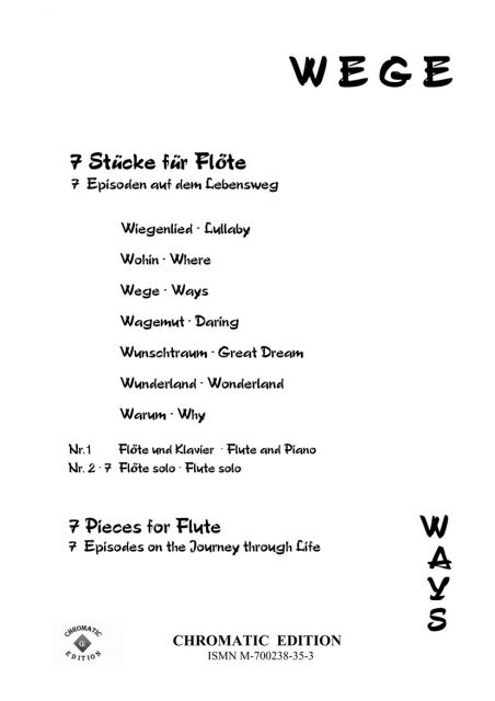 Noten für Querflöte, Klavier - Noten - Köln