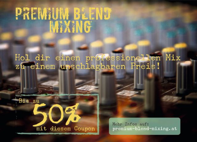 Mixing Special bis zu 50% - Tonstudio - Wien