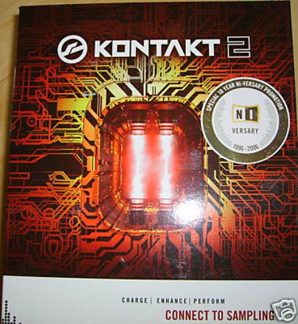 Kontakt 2 Sampler von NI. Originalsoftware - Midi Computer Software - Berlin