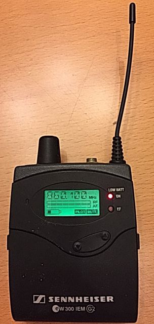 Sennheiser EW 300 IEM G2 In Ear Monitoring Empfänger, Bodypack  - Musiker - woltersdorf
