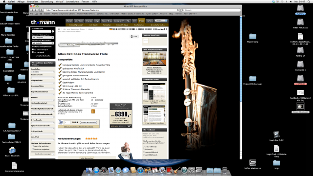 Verkaufe eine neuwertige Altus Bass-Querflöte Modell 823E - Blasinstrumente - Gilching