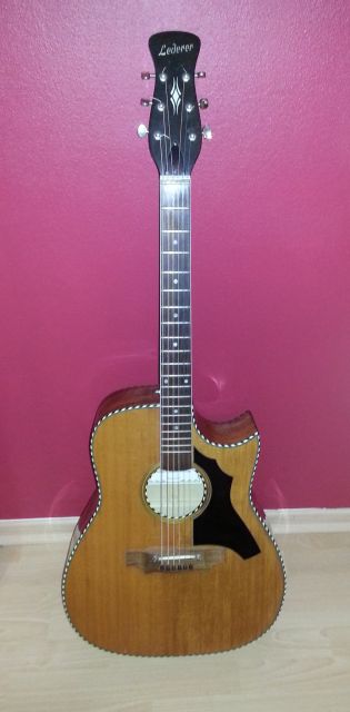 Handgefertigte *Horst Lederer* Gitarre Akustik Sammlerstk. DDR - Saiteninstrumente Akustisch - Potsdam