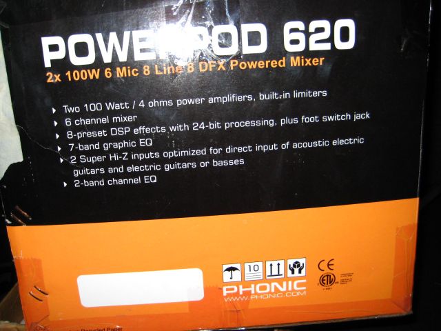 Phonic Mixer with amplifier  - Soundanlagen Pa - berlin