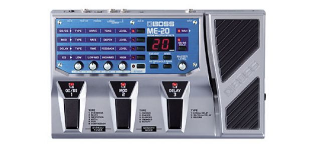 BOSS :: ME-20 GITARREN MULTI-EFFEKT-PEDAL --NEU-- - Effektgeraete - Möckmühl