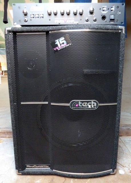 Verkaufe Tech Soundsystems (Tecamp)  Topteil+Box - Verstaerker - Mainz