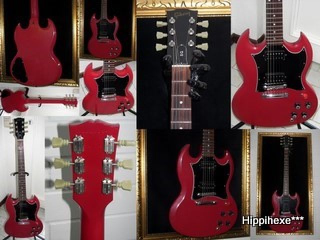 GIBSON SG Limited Edition Ferrari Red - rare E-Gitarre - Saiteninstrumente Elektr - Schotten