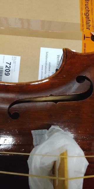 Antikes Barock-Cello aus Schlesien um 1800 – Originales Epocheninstrument - Saiteninstrumente Akustisch - Stuttgart