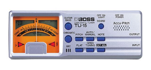 BOSS :: TU-15 CHROMATIC TUNER --NEU-- - Zubehoer für Instrumente - Möckmühl