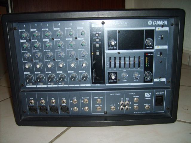 YAMAHA EMX 62 M EMX62M, EMX 62M Powermischer Powermixer, Powered Mixer  - Soundanlagen Pa - Wegberg