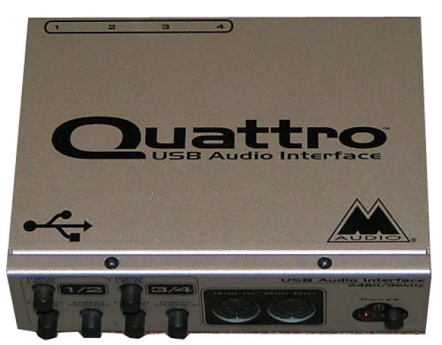 USB Quattro. USB-Audio/MIDI-Interface - Midi Computer Software - Wuppertal