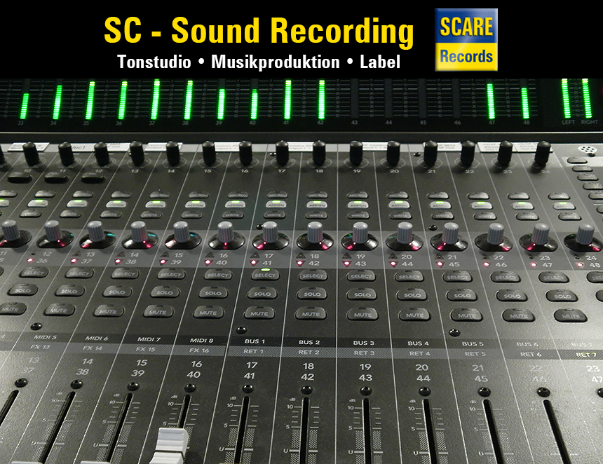 SC-Sound Recording - Tonstudio/Musikproduktion/Label - Tonstudio - Duisburg